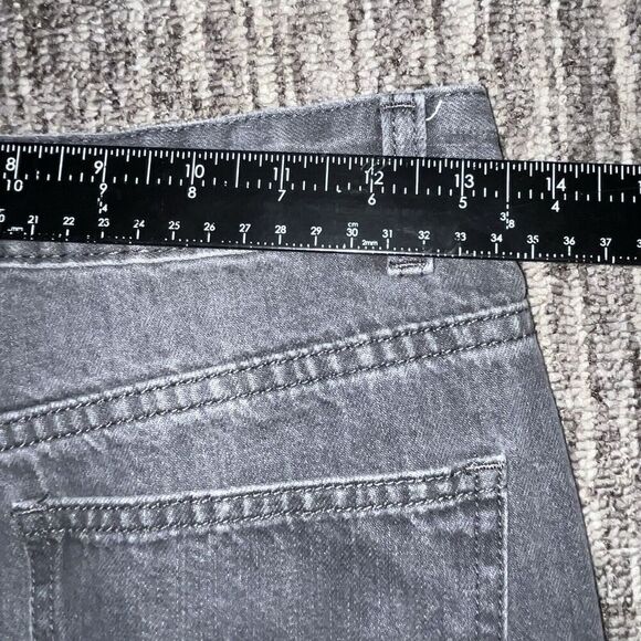 Forever 21 Women’s Barrel Jeans Sz 25 Black Modified Vintage 90s Trending Now - Picture 5 of 7